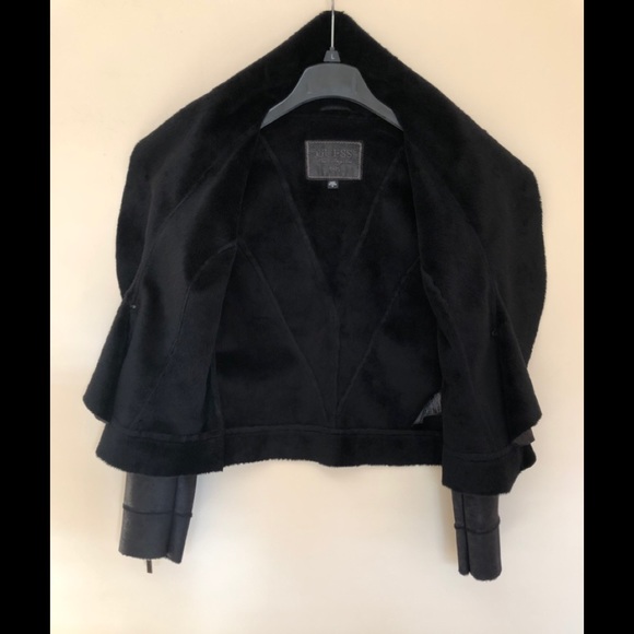 GUESS FAUX SUEDE LEATHER LIGHTWEIGHT JACKET🧥Sz M - Picture 14 of 17